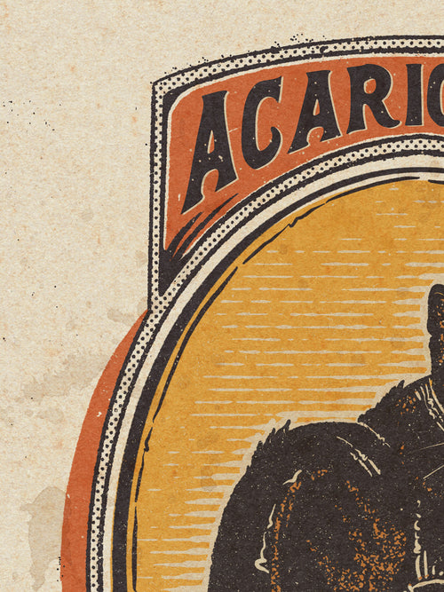 ACARICIAME Lámina ilustrada La Mumina