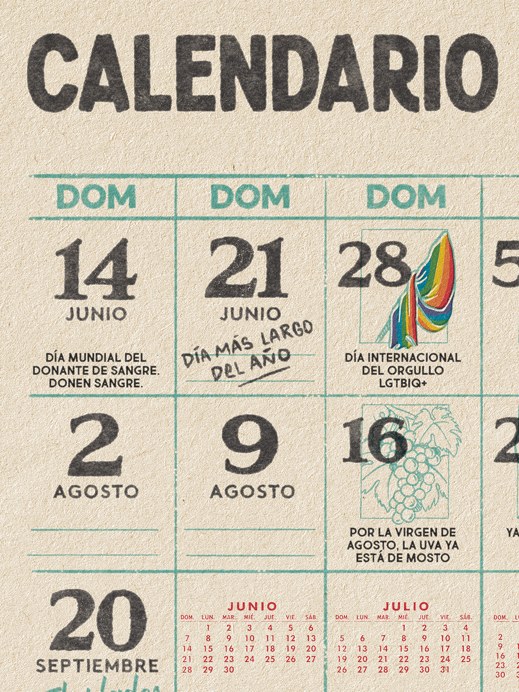 SUNDAYS CALENDAR