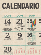 SUNDAYS CALENDAR