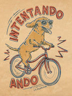 INTENTANDO ANDO Lámina ilustrada La Mumina