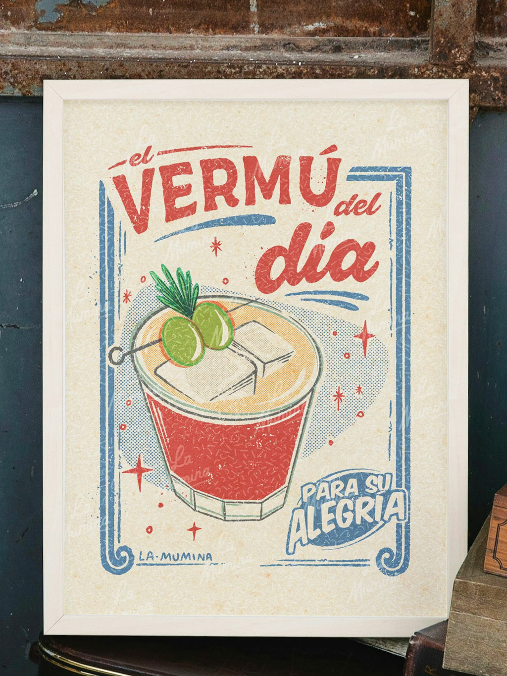 VERMÚ DEL DÍA Lámina ilustrada La Mumina