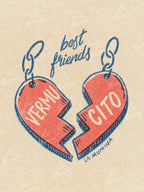 BEST FRIENDS VERMUCITO Lámina ilustrada La Mumina