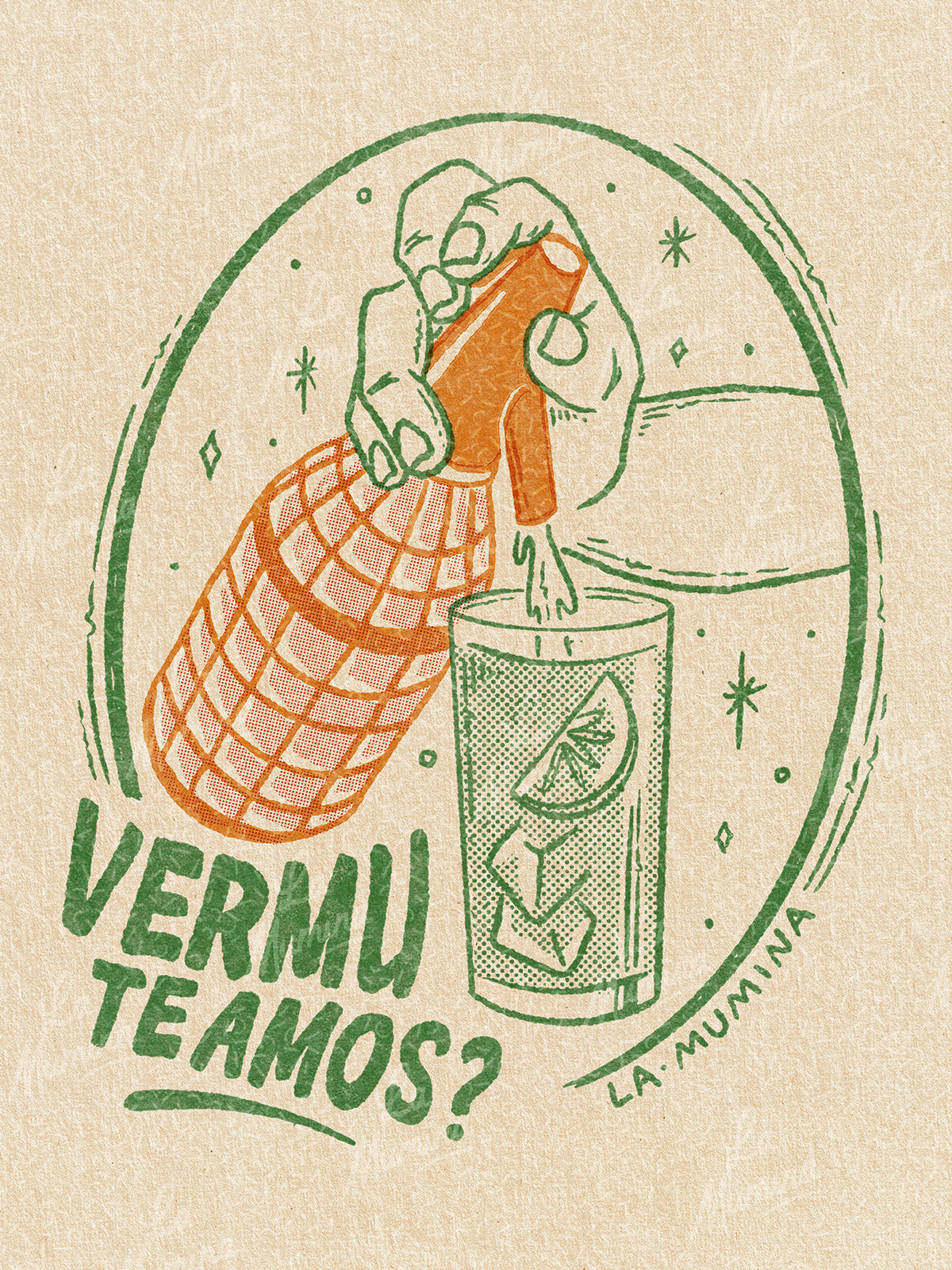 VERMUTEAMOS? Lámina ilustrada La Mumina