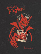 A HELL OF A NEGRONI Lámina ilustrada La Mumina