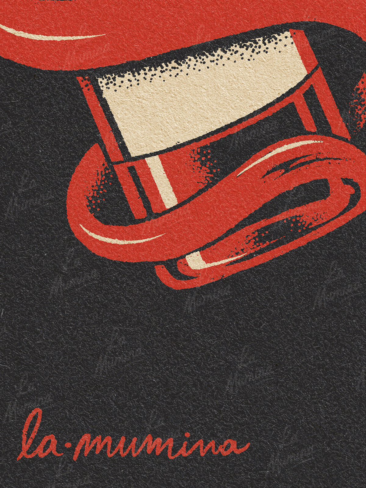 DEVIL CAMPARI Lámina ilustrada La Mumina