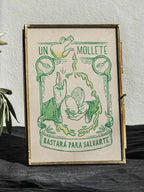 UN MOLLETE Lámina ilustrada La Mumina