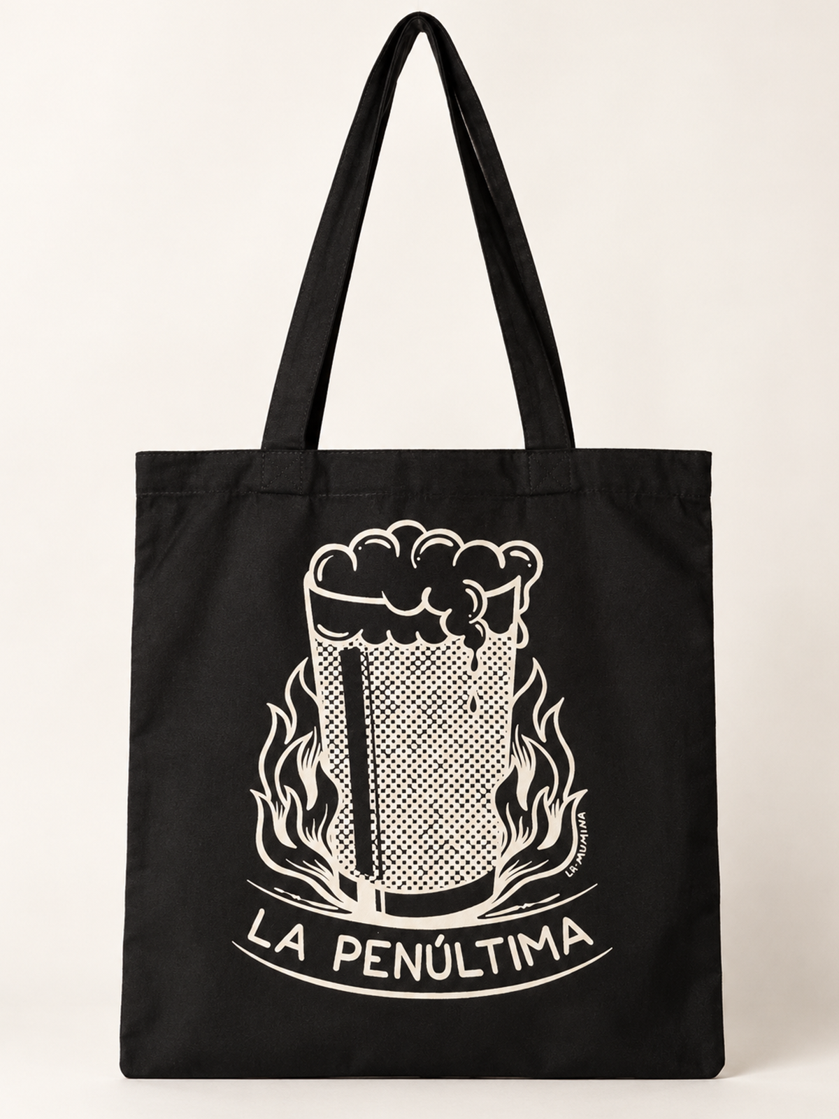 Totebag PENÚLTIMA de algodón La Mumina