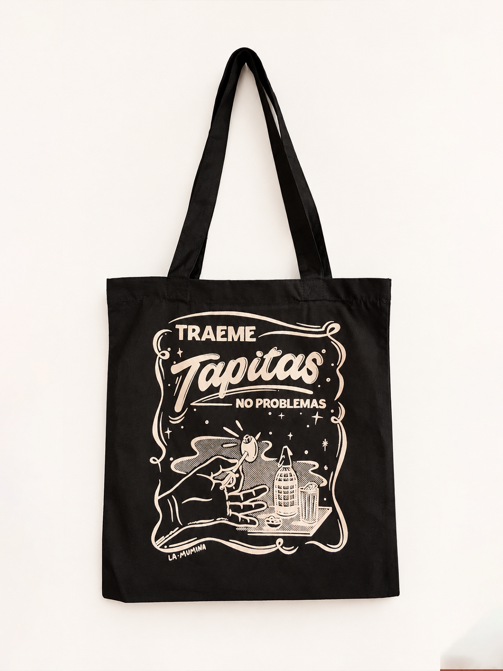 Totebag TAPITAS de algodón La Mumina