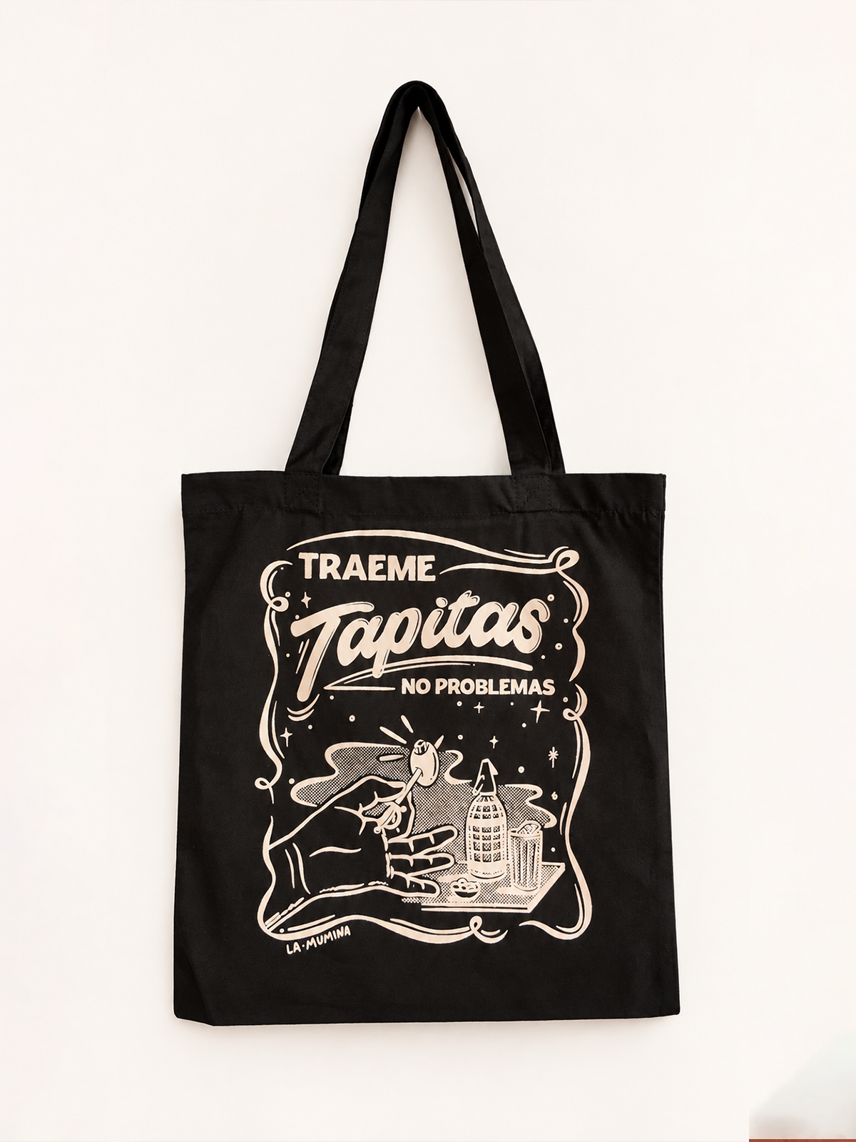 Totebag TAPITAS de algodón La Mumina