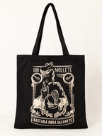 Totebag UN MOLLETE | Bolsa de Tela Ilustrada La Mumina