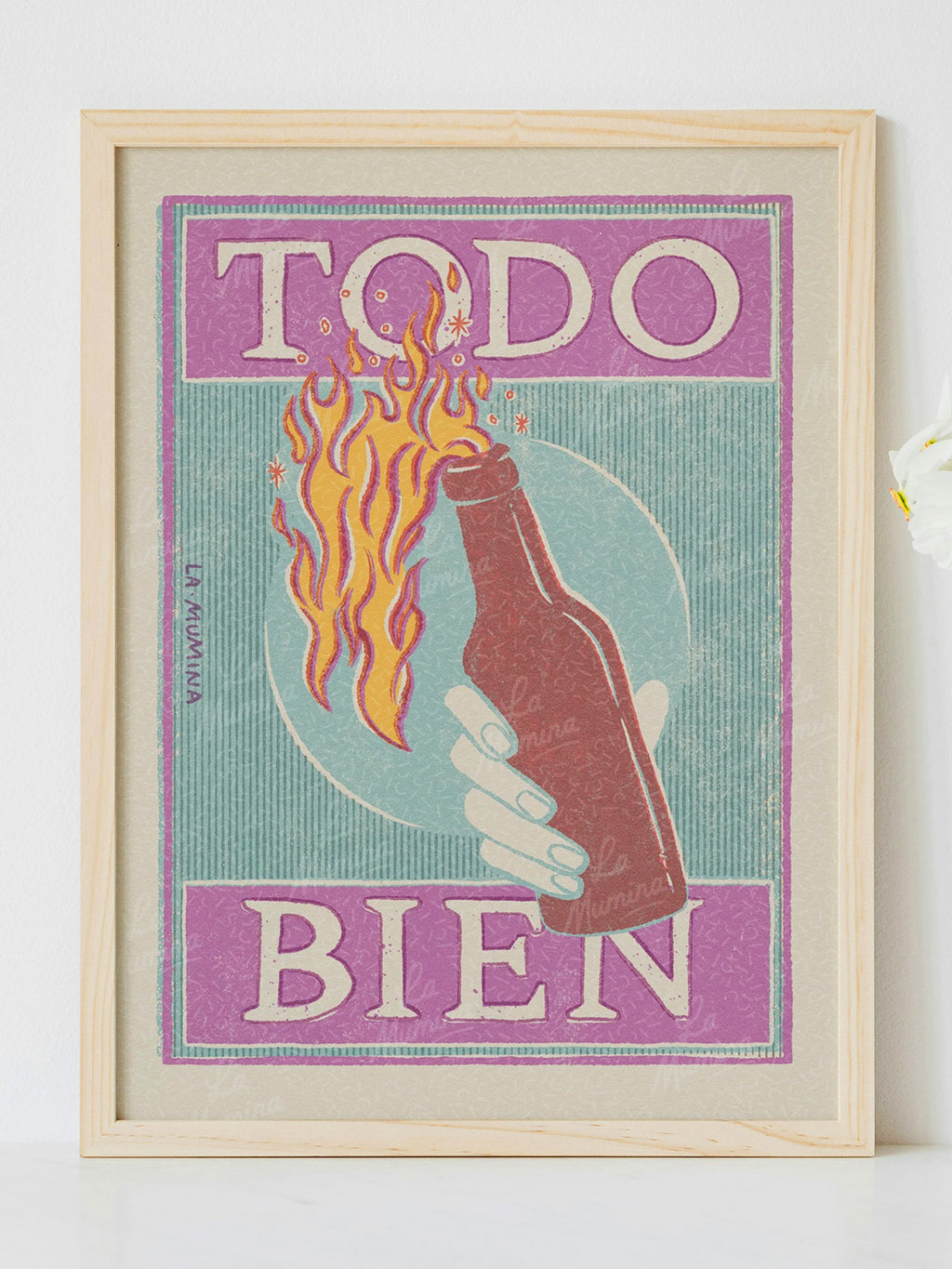 TODO BIEN Lámina ilustrada La Mumina