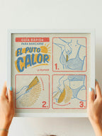 GUÍA RÁPIDA PARA EL CALOR Lámina ilustrada La Mumina
