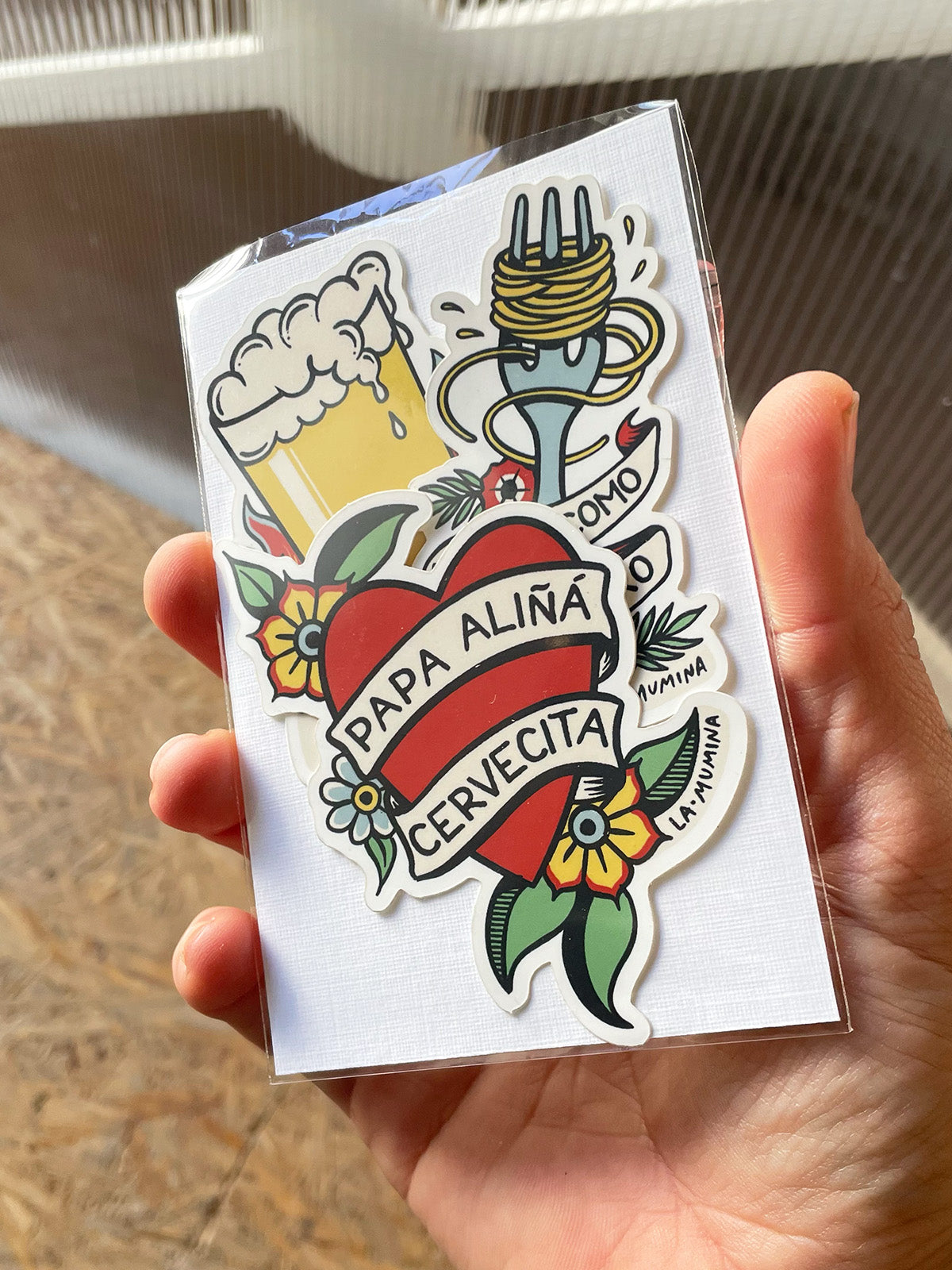 PACK Pegatinas x 3u. (A)