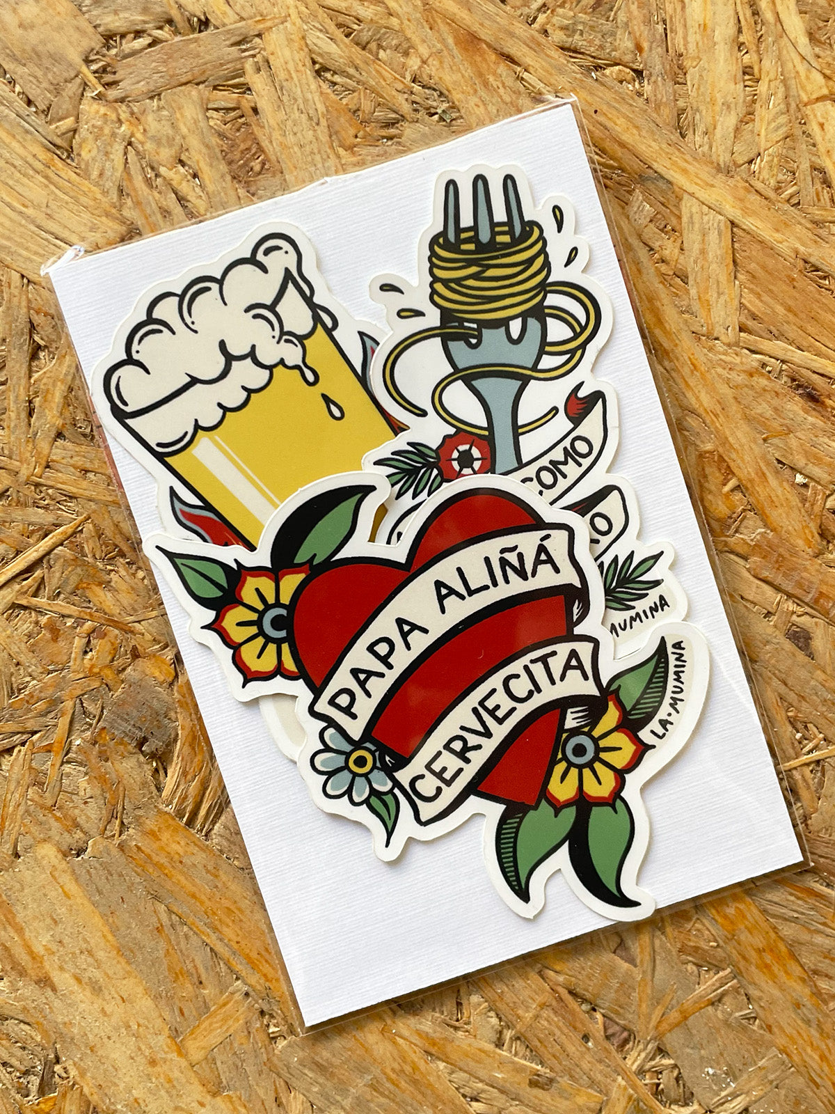 PACK Pegatinas x 3u. (A)