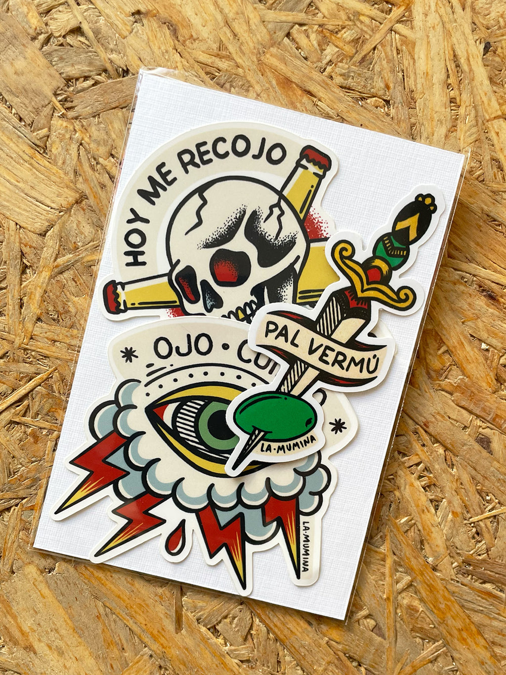 PACK Pegatinas x 3u. (B)