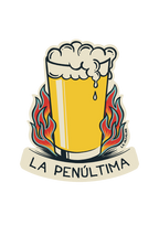 Pegatina PENÚLTIMA